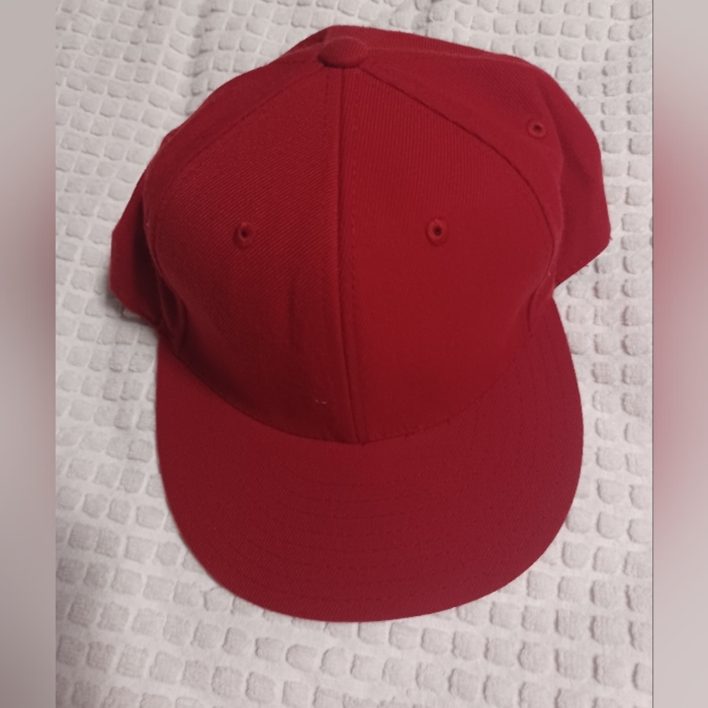 Classic Red Baseball Cap